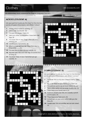 PDF for pair work