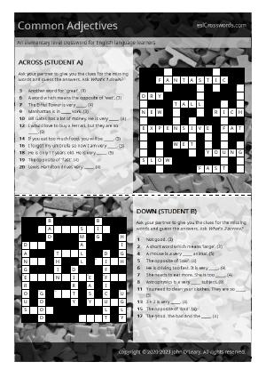 PDF for pair work