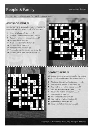 PDF for pair work